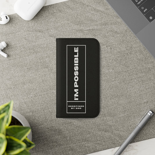 I'm Possible Redefined By God Phone Flip Cases Printify
