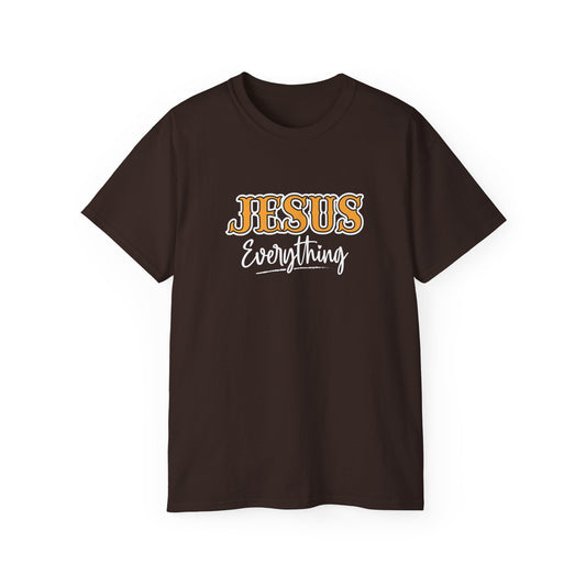 Jesus Everything Unisex Christian Ultra Cotton Tee Printify