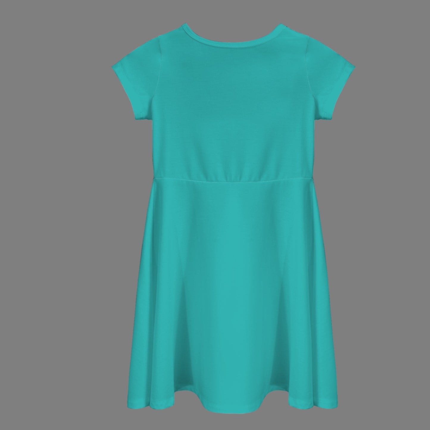 Guarded | Youth Christian Short Sleeve Girls' Flowy Hem Dress