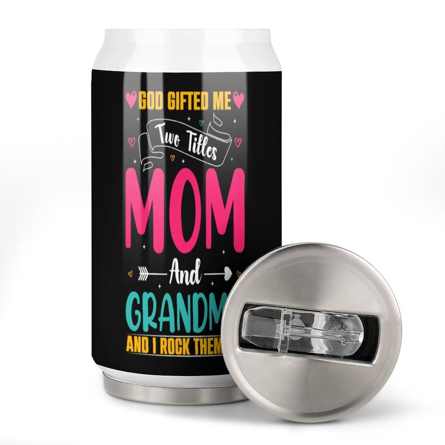 Stainless Steel Tumbler with Straw (All-Over Printing) SALE-Personal Design