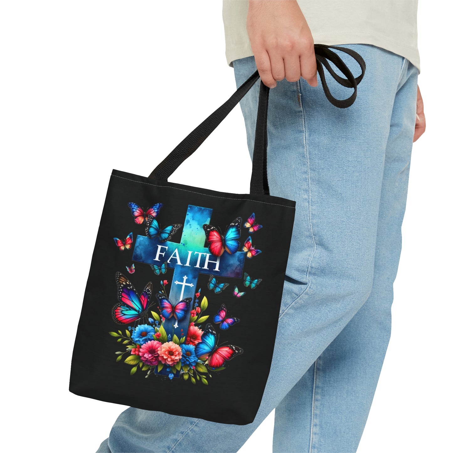 Faith Christian Tote Bag Printify
