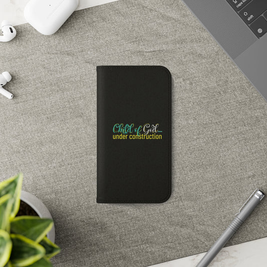 Child Of Under Construction Phone Flip Cases - ClaimedbyGodDesigns