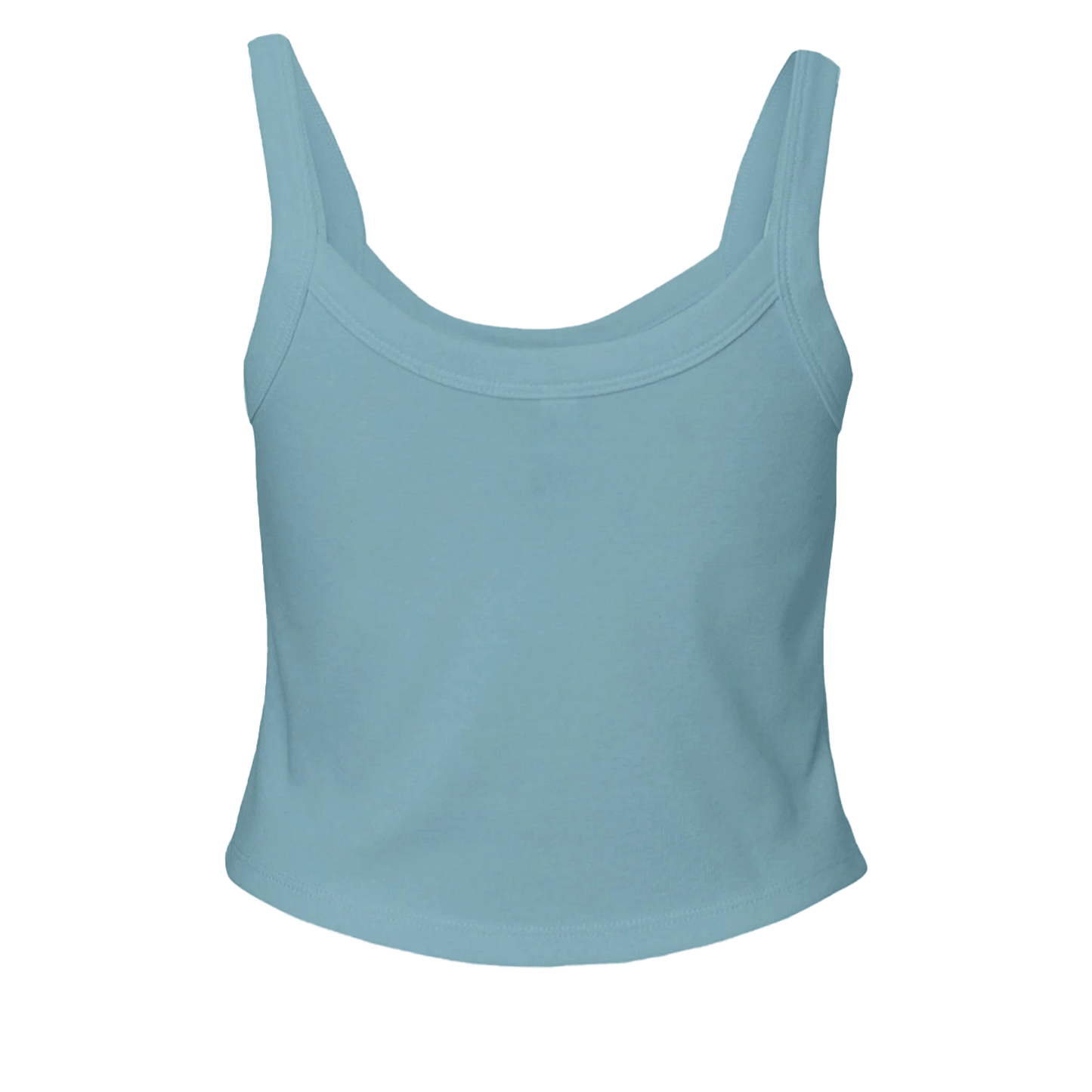 He Knows My Name Christian Women's Micro Ribbed Scoop Tank - ClaimedbyGodDesigns