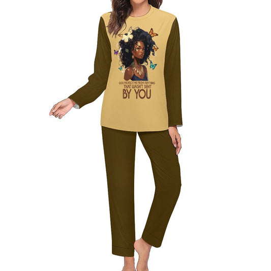 God Protect Me From Anything That Wasn't Sent By You Women's Christian Pajama Set SALE-Personal Design