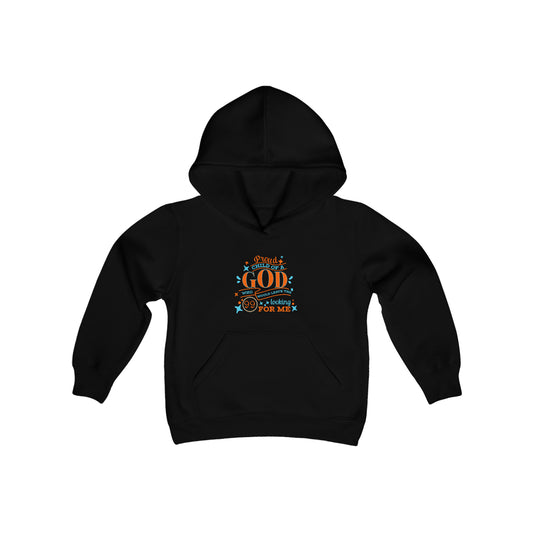 Proud Child Of A God Who Would Leave The 99 Looking For Me Youth Heavy Blend Christian Hooded Sweatshirt Printify