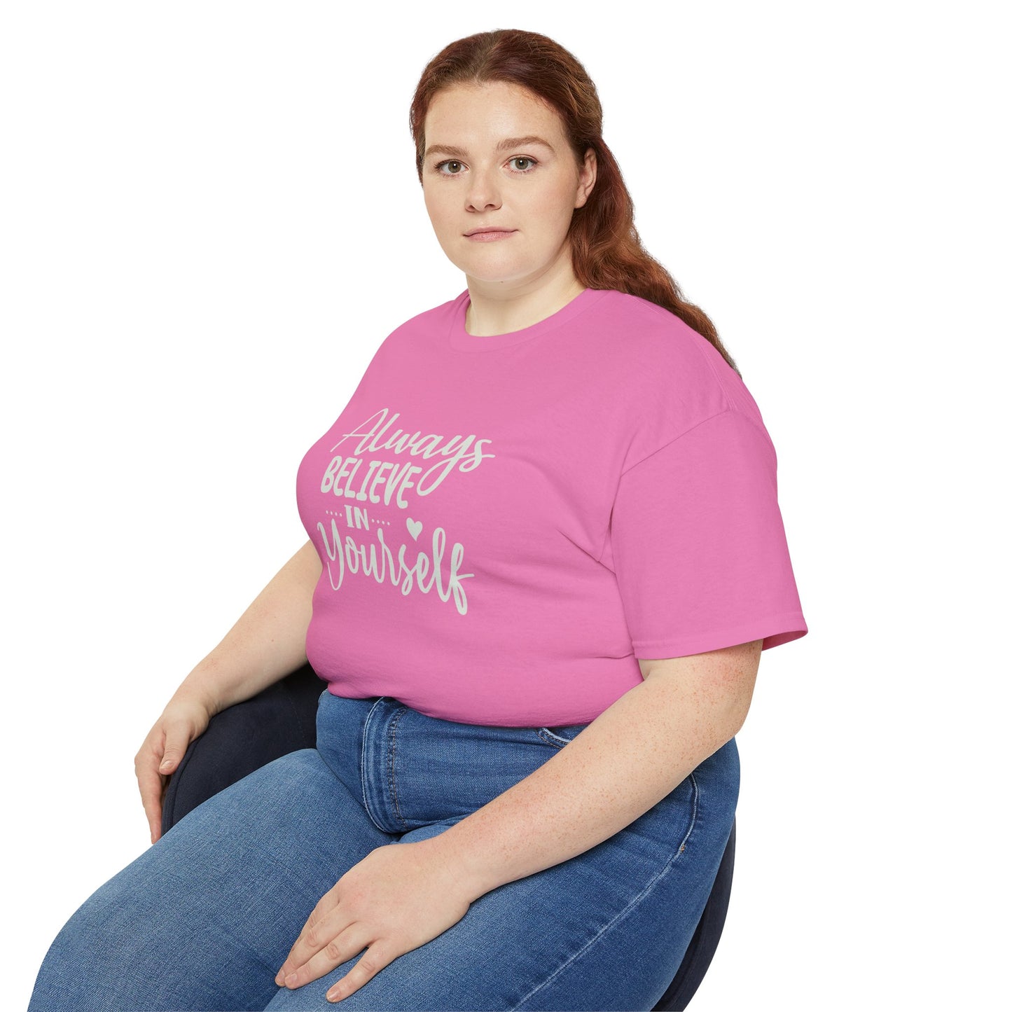 Always Believe In Yourself Unisex Christian Ultra Cotton Tee Printify