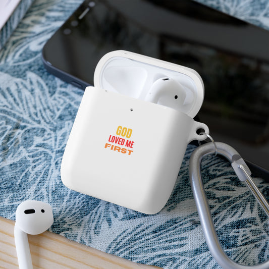 God Loved Me First AirPods / Airpods Pro Case cover Printify