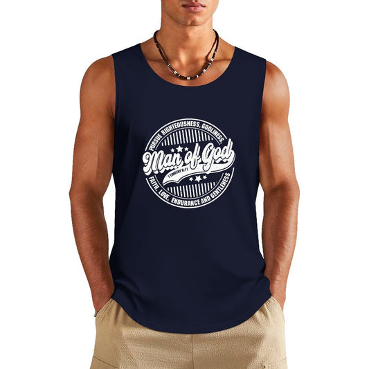 Man Of God Men's Christian Tank Top SALE-Personal Design
