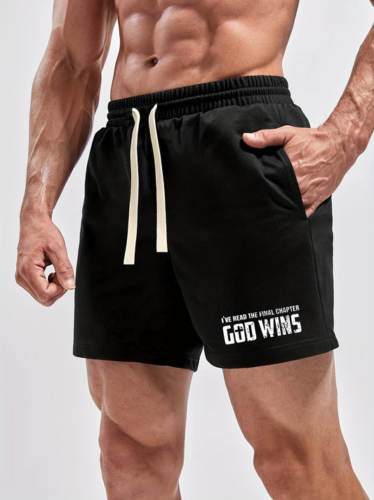 I've Read The Final Chapter God Wins Men's Christian Shorts claimedbygoddesigns