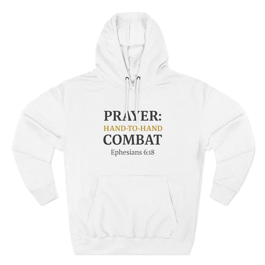 Inspirational Prayer Hoodie, Fleece Hoodie for Faith, Christian Gift, Casual Wear, Comfortable Style, Spiritual Quote Clothing - ClaimedbyGodDesigns