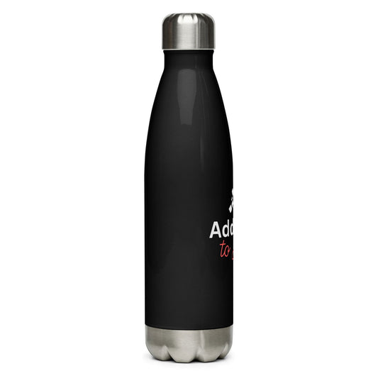 Addicted To Jesus Christian Insulated Stainless Steel Water Bottle - ClaimedbyGodDesigns