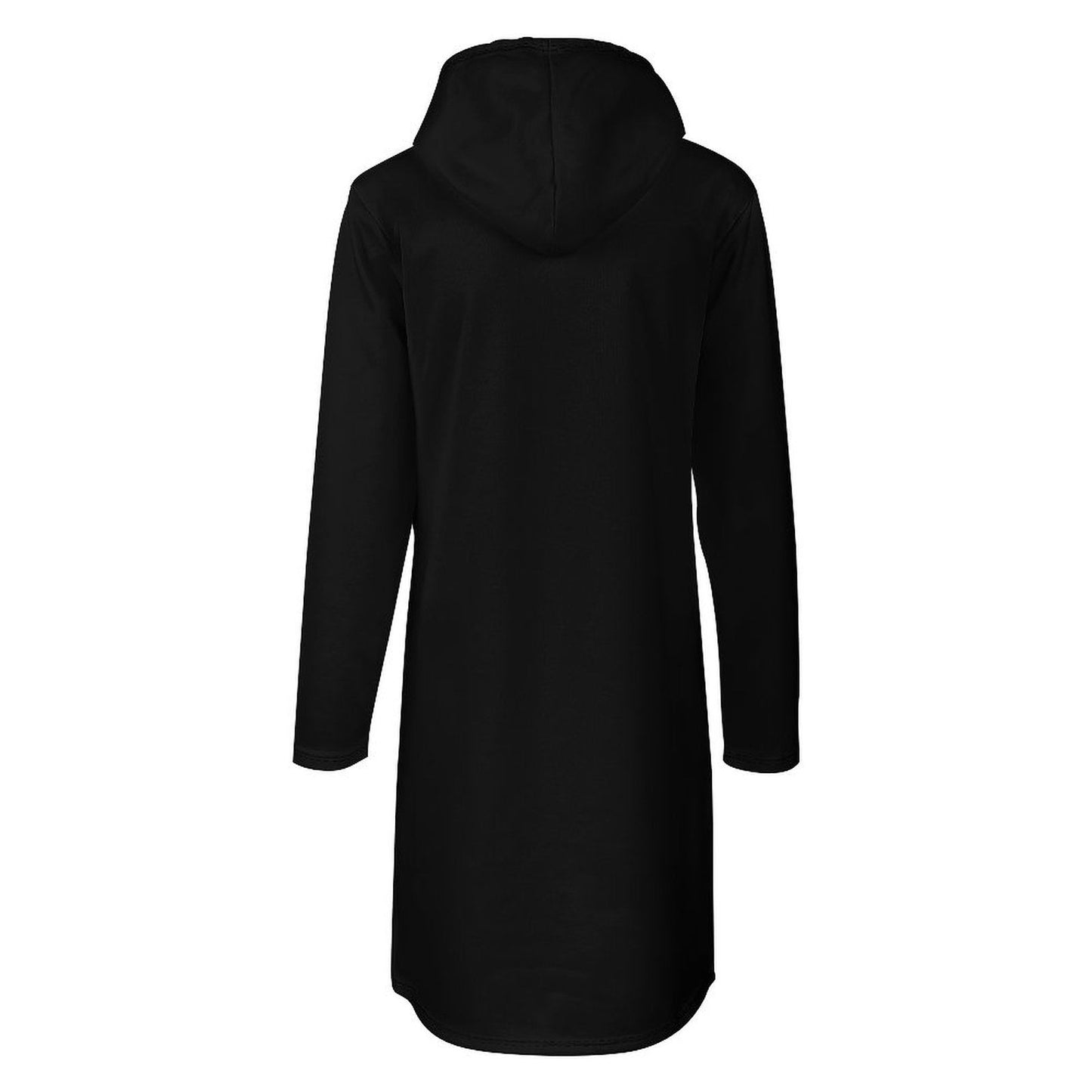 Addicted To Jesus Women's Christian Long Sleeve Hoodie Dress - ClaimedbyGodDesigns