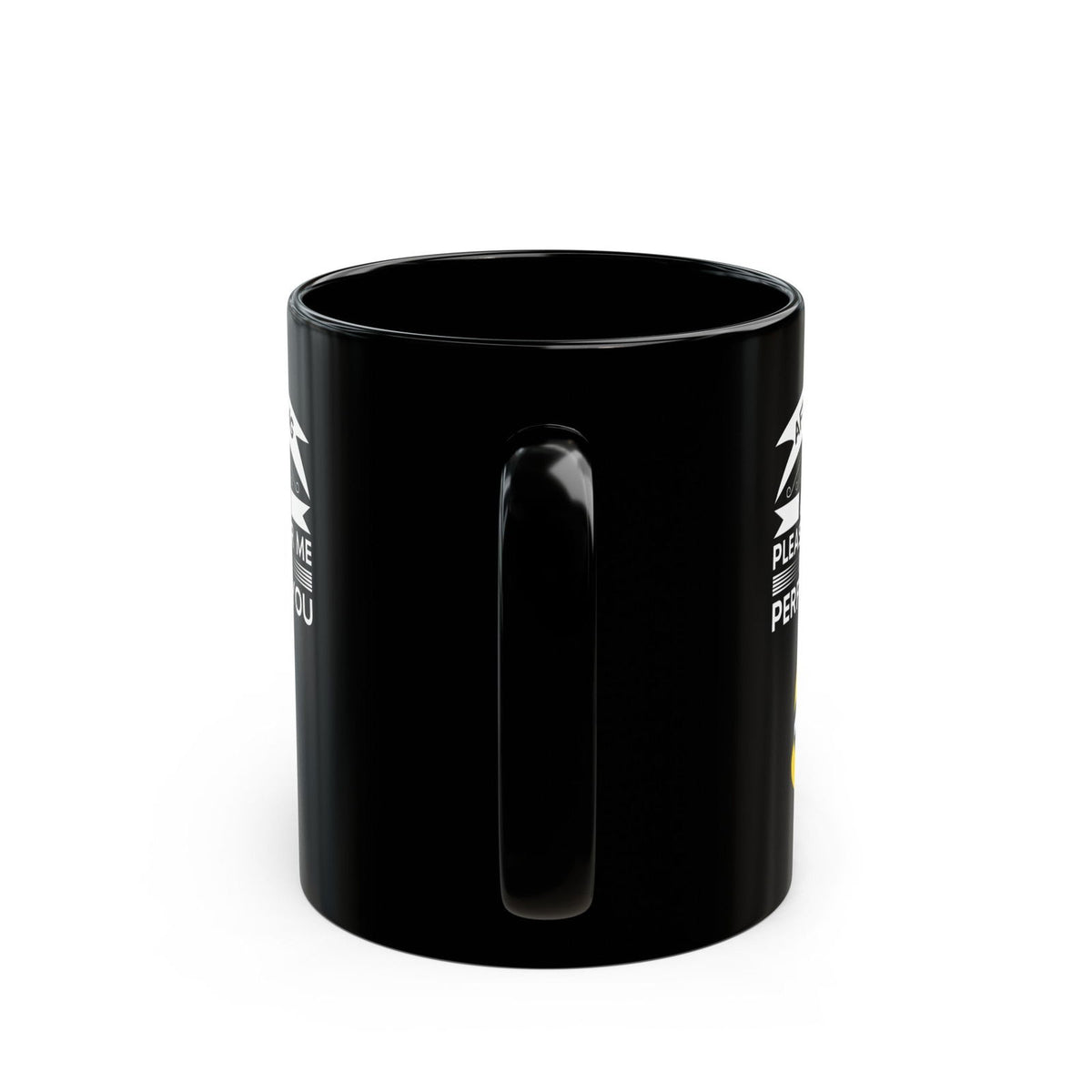 After Gossiping About Me Please Pray For Me Funny Black Ceramic Mug 11oz (double sided print) - ClaimedbyGodDesigns