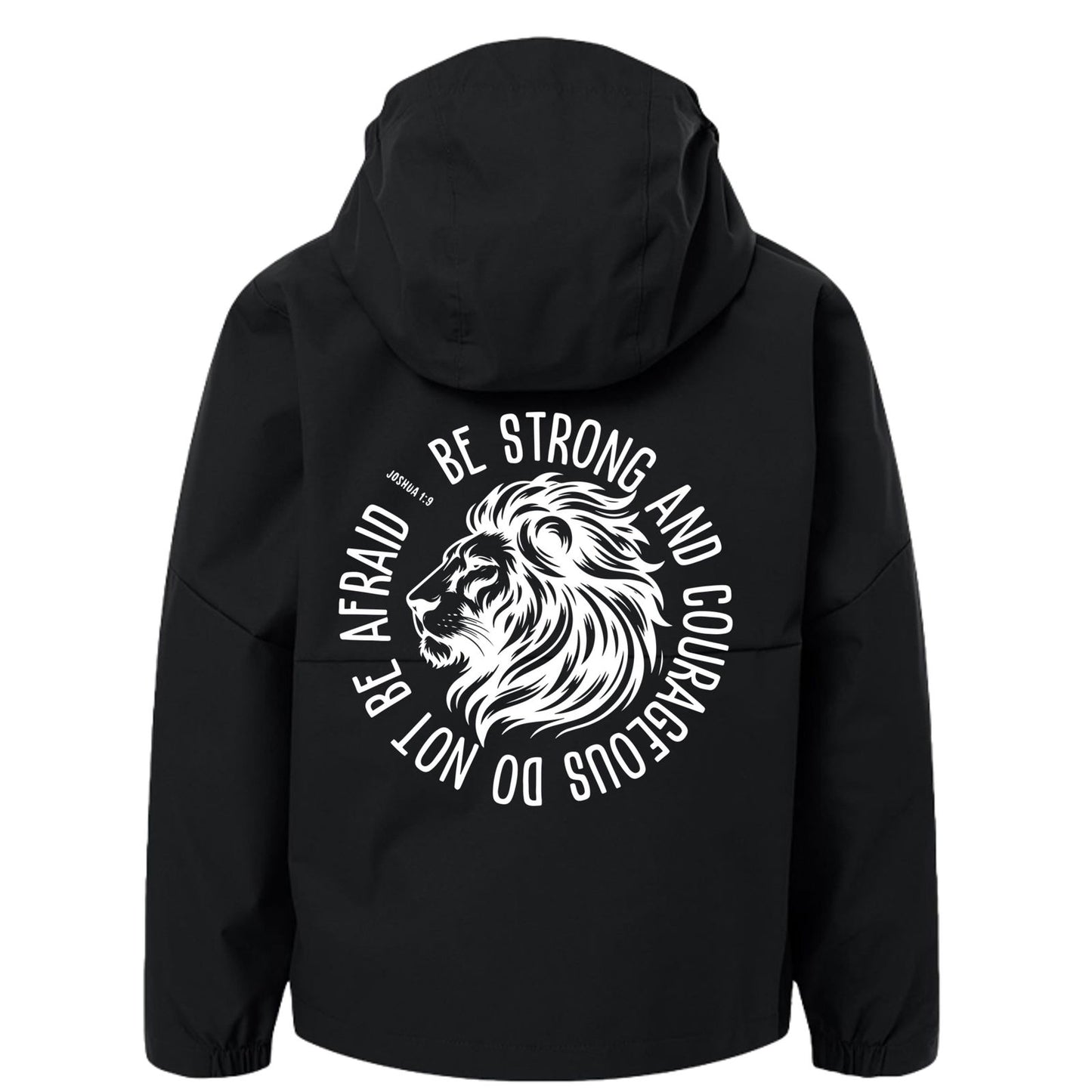 Be Strong And Courageous Premium Christian Youth Hikebound II Jacket - ClaimedbyGodDesigns