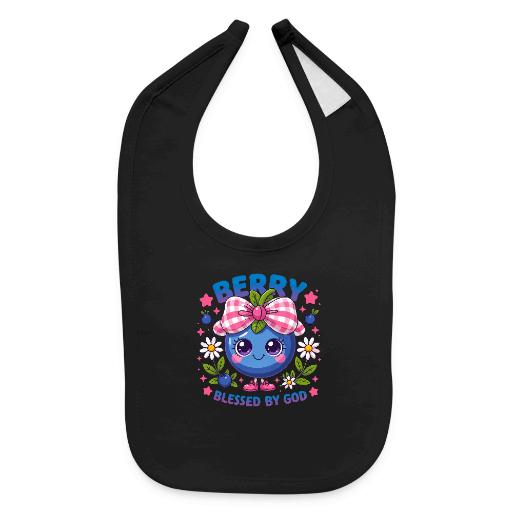 Berry Blessed Christian Baby Bib - ClaimedbyGodDesigns