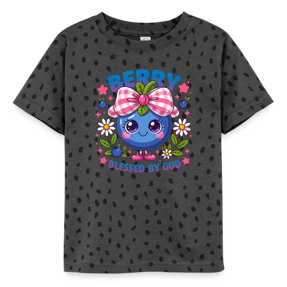 Berry Blessed Christian Toddler Fine Jersey T-Shirt - ClaimedbyGodDesigns