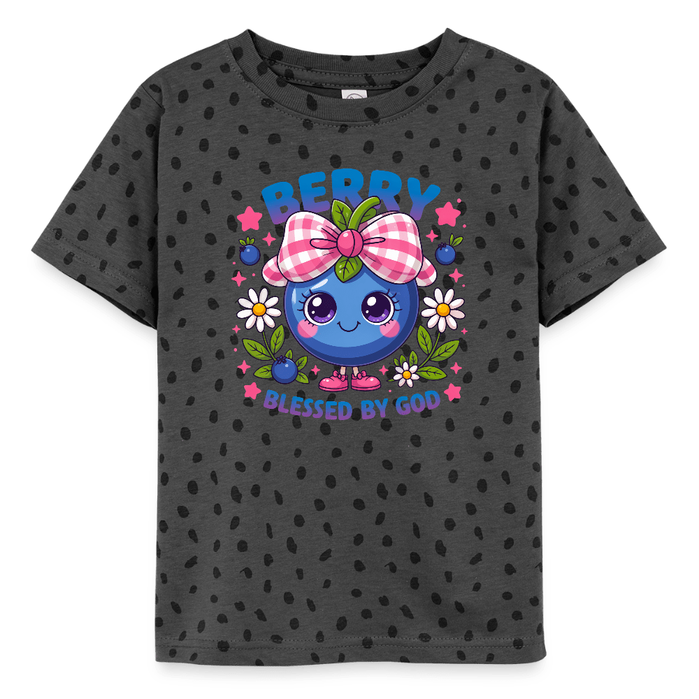 Berry Blessed Christian Toddler Fine Jersey T-Shirt - ClaimedbyGodDesigns