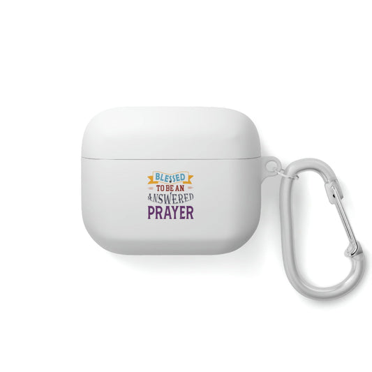 Blessed To Be An Answered Prayer AirPods / Airpods Pro Case cover - ClaimedbyGodDesigns