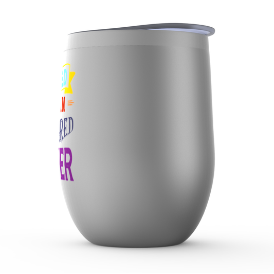 Blessed To Be An Answered Prayer Stemless Wine Tumbler 12oz - ClaimedbyGodDesigns