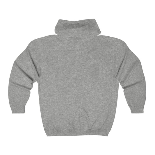 Blessed To Be An Answered Prayer Unisex Heavy Blend Full Zip Hooded Sweatshirt - ClaimedbyGodDesigns