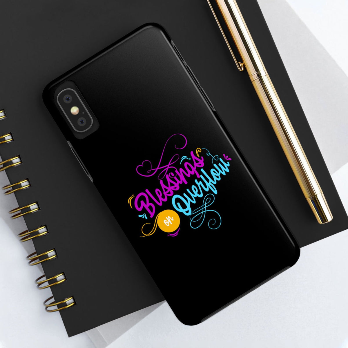 Blessings On Overflow Tough Phone Cases, Case-Mate - ClaimedbyGodDesigns