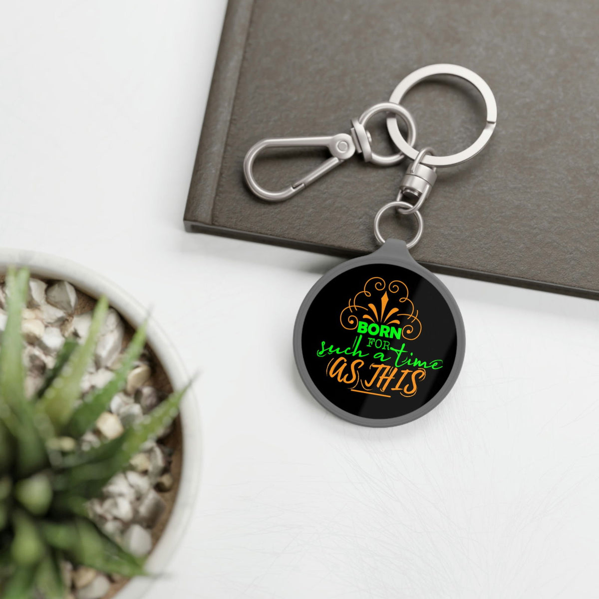 Born For Such A Time As This Key Fob - ClaimedbyGodDesigns