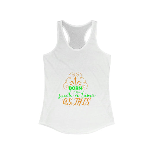Born For Such A Time As This Slim Fit Tank-top - ClaimedbyGodDesigns