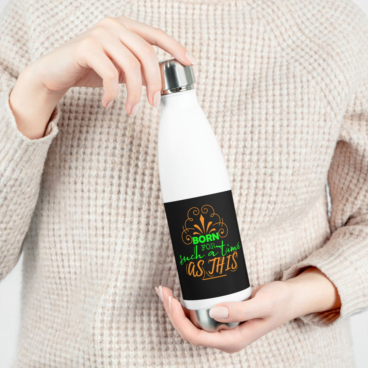 Born For Such A Time As this Insulated Bottle - ClaimedbyGodDesigns