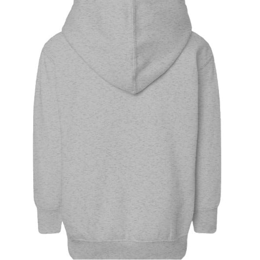 Born To Follow Him Christian Toddler Pullover Fleece Hooded Sweatshirt - ClaimedbyGodDesigns