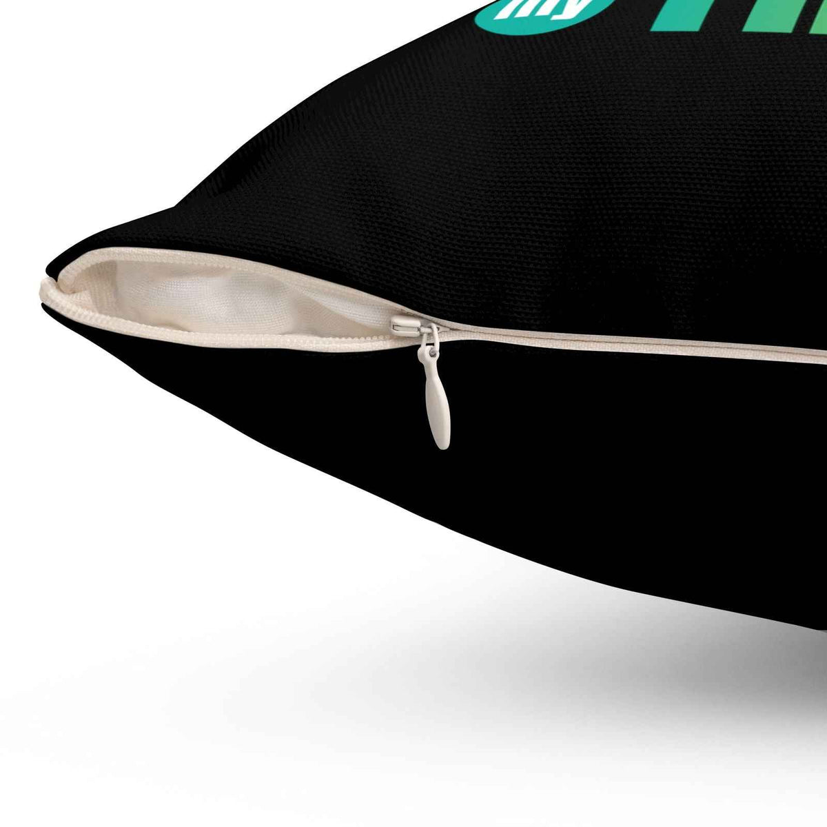 Broken but not Defeated By My Trials Pillow