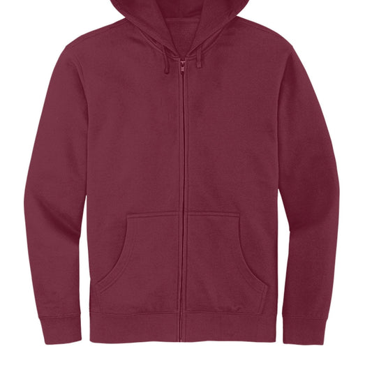 Butterfly Flowered Jesus Women's Christian Full-Zip Hooded Sweatshirt - ClaimedbyGodDesigns