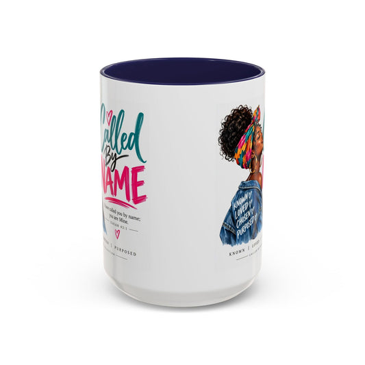 Called By Name Inspirational Coffee Mug - Claimed by God Designs