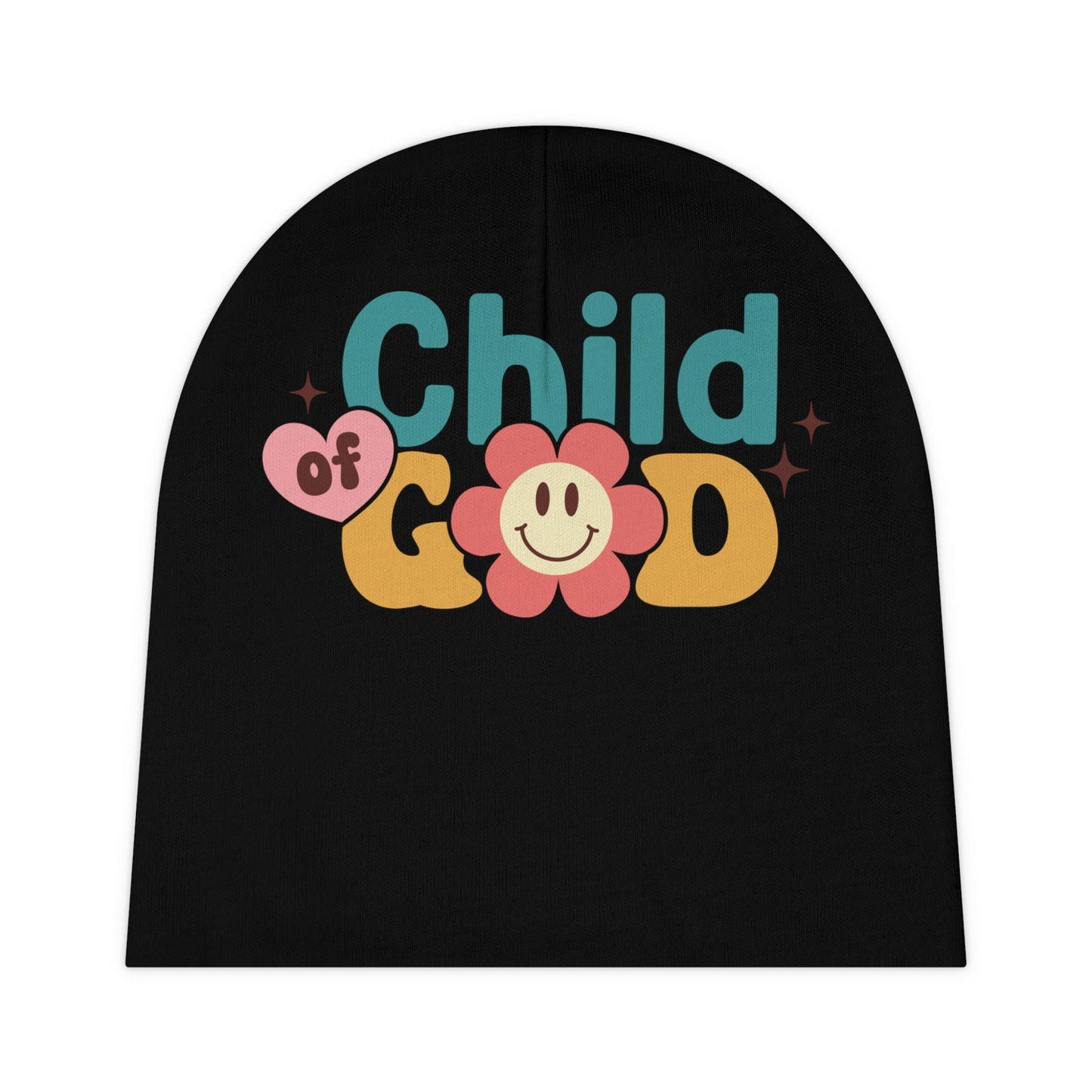 Child Of God Christian Christian Baby Beanie (AOP) - ClaimedbyGodDesigns