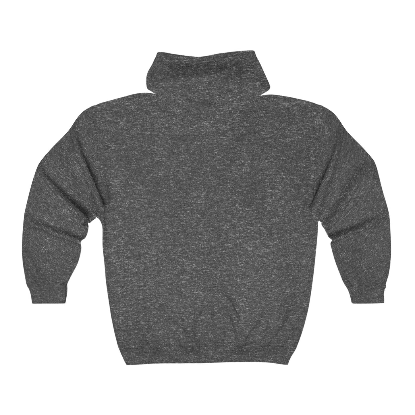 Christ Is My Firm Foundation Unisex Heavy Blend Full Zip Hooded Sweatshirt - ClaimedbyGodDesigns