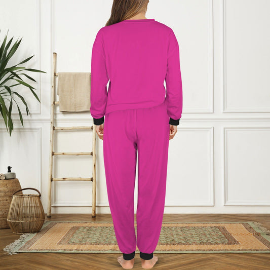 Christian Life Christian Women's Leg Binding Pocket Long Pajama Set - ClaimedbyGodDesigns