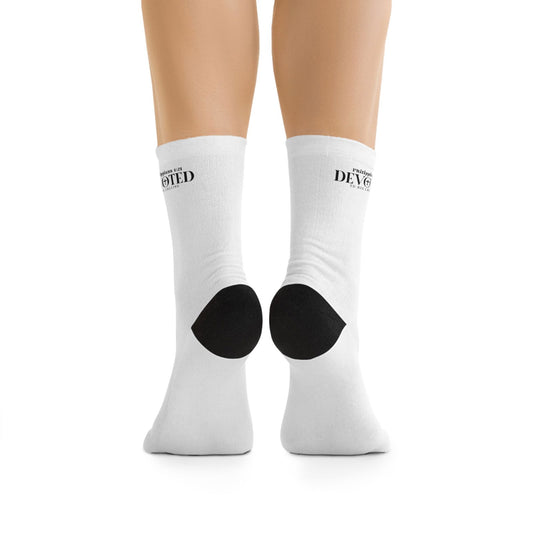 Devoted To His Calling Christian Tribe Socks - ClaimedbyGodDesigns