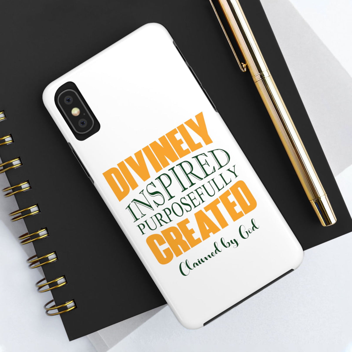 Divinely Inspired Purposefully Created Tough Phone Cases, Case-Mate - ClaimedbyGodDesigns