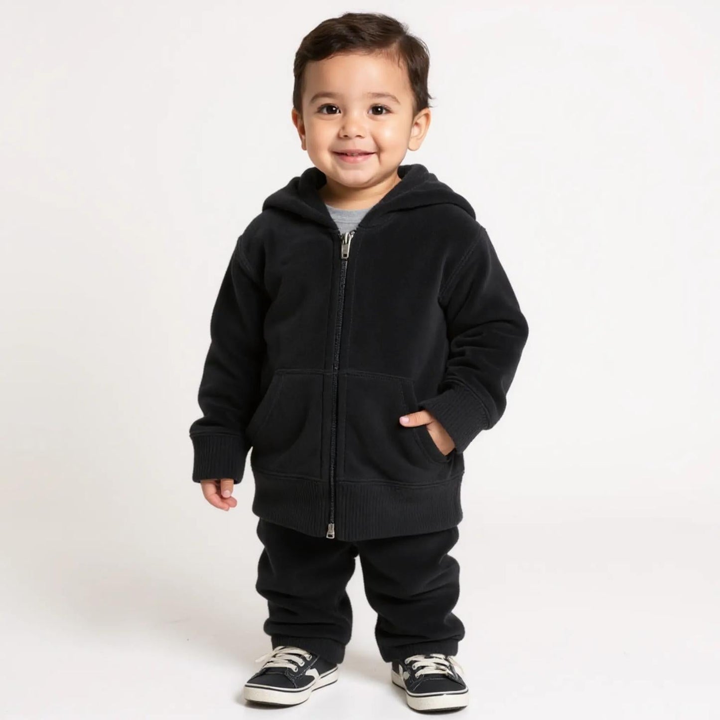 Do It For Him Not Likes Christian Toddler Full-Zip Zip Fleece Hooded - ClaimedbyGodDesigns