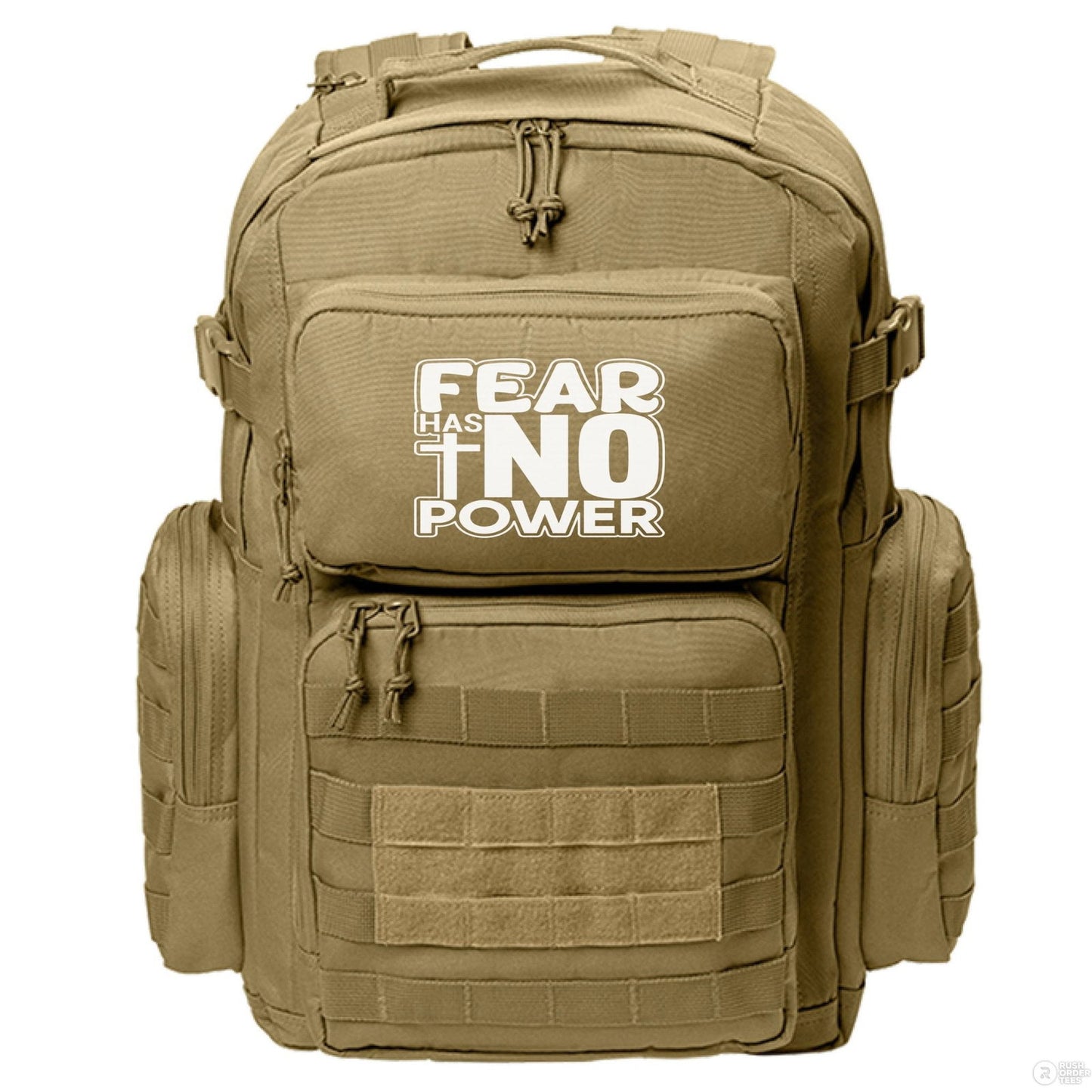 Fear Has No Power Christian Backpack - ClaimedbyGodDesigns