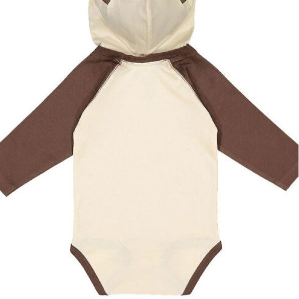 Fill Me Up With Milk and Him Baby Christian Jumpsuit with ears - ClaimedbyGodDesigns