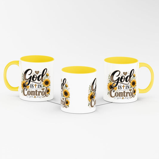 God Is In Control Hello Sunshine Christian Gift Set - ClaimedbyGodDesigns