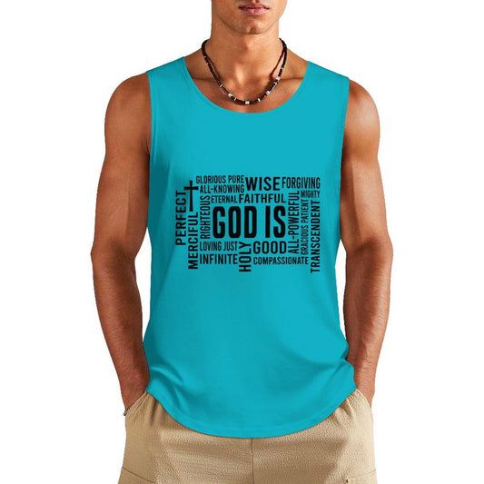 God Is Men's Christian Tank Top - ClaimedbyGodDesigns