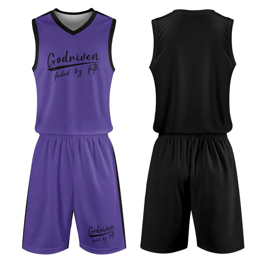 Godriven Fueled By Faith Mens Summer Christian Casual Outfit - ClaimedbyGodDesigns