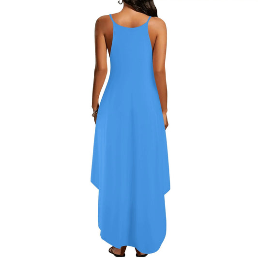 Godriven Fueled By Faith Womens Christian Elegant Sleeveless Summer Maxi Dress - ClaimedbyGodDesigns