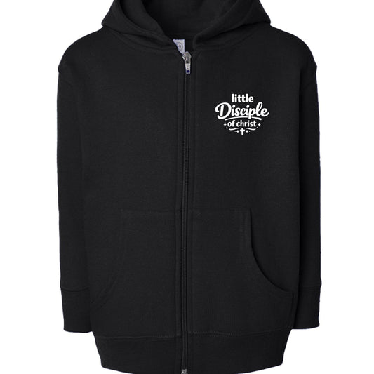Gospel Dealer In Training Toddler Christian Full-Zip Hooded Sweatshirt - new - ClaimedbyGodDesigns