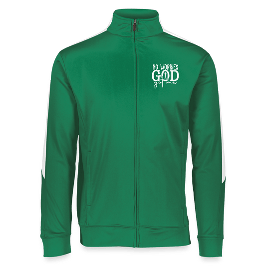 He Got Me Christian Sportswear Unisex 2.0 Medalist Jacket - ClaimedbyGodDesigns