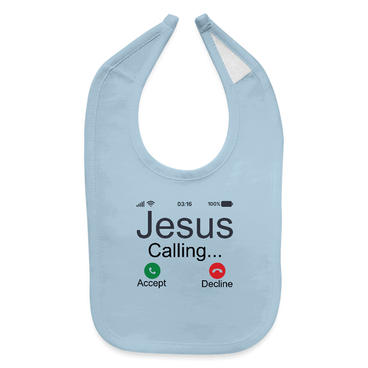 He Is Calling Christian Baby Bib - ClaimedbyGodDesigns