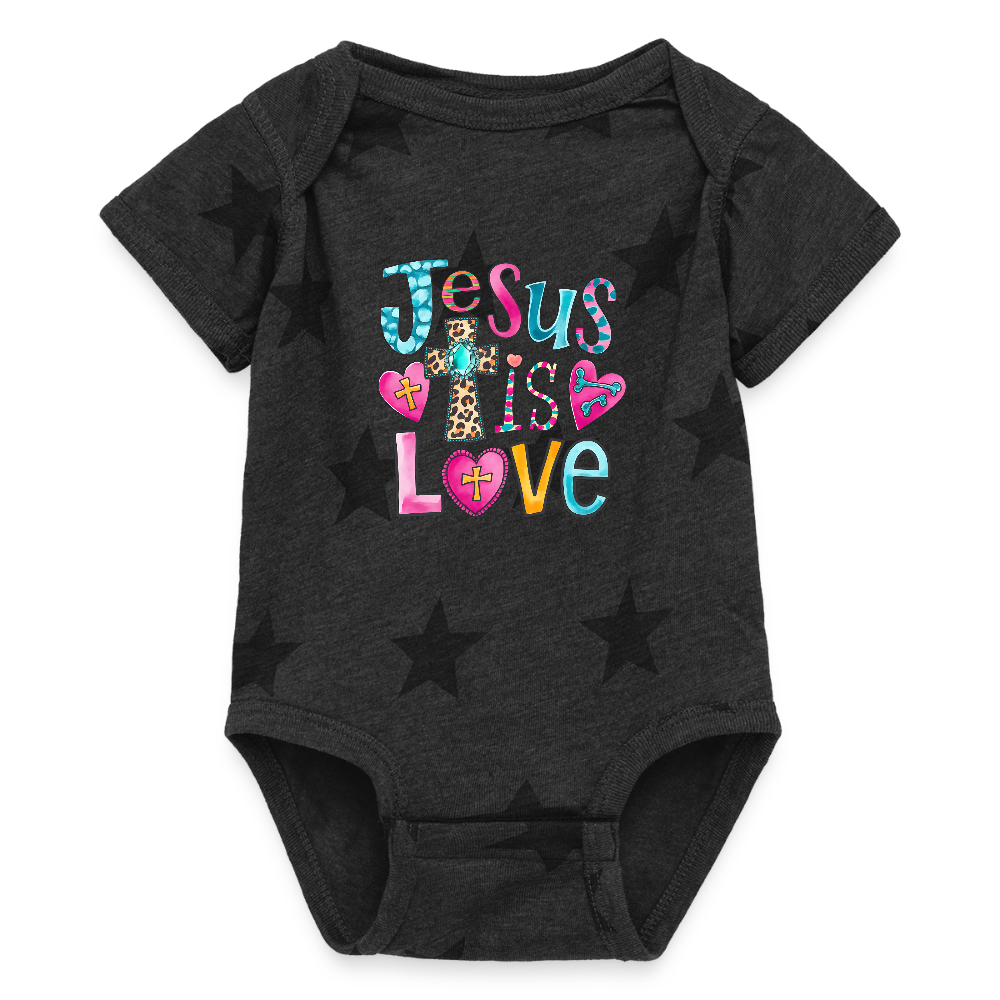 He Is Love Christian Baby Onesie - ClaimedbyGodDesigns
