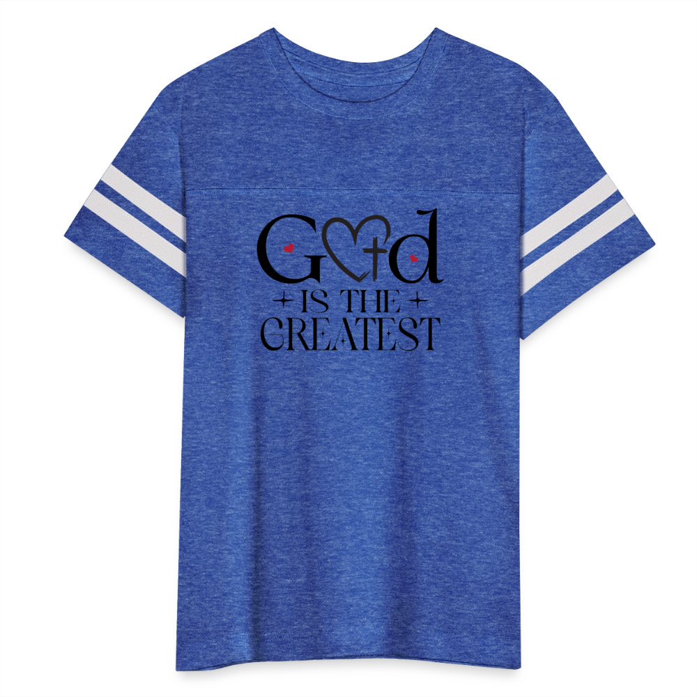He Is The Greatest Youth Christian Football T-shirt - ClaimedbyGodDesigns