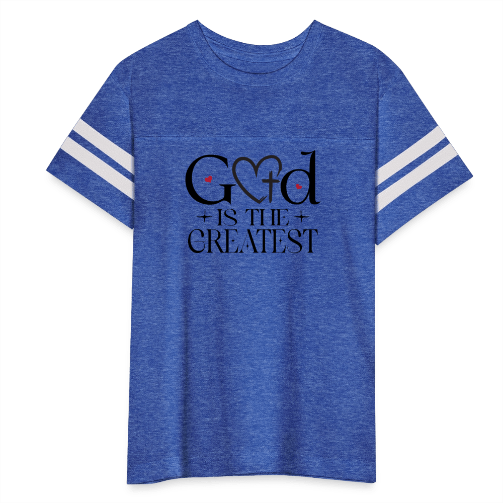 He Is The Greatest Youth Christian Football T-shirt - ClaimedbyGodDesigns